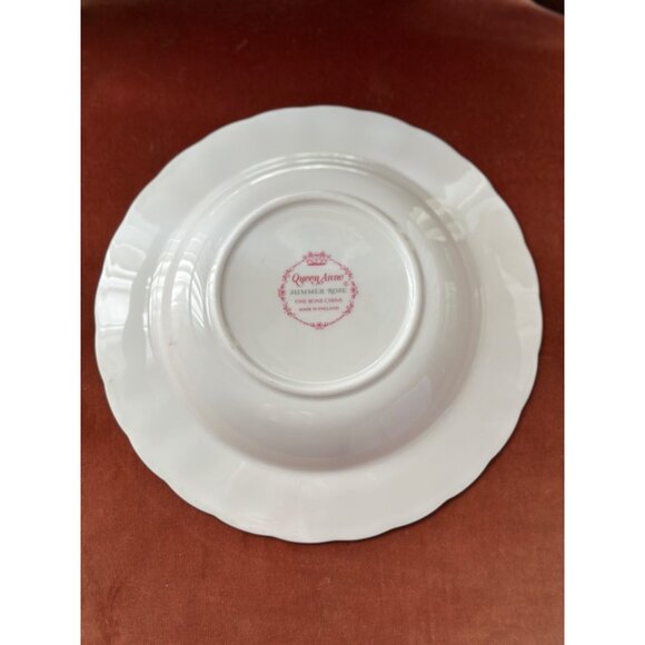 Queen Anne Summer Rose Soup Bowl 9 1/4” - Picture 8 of 8